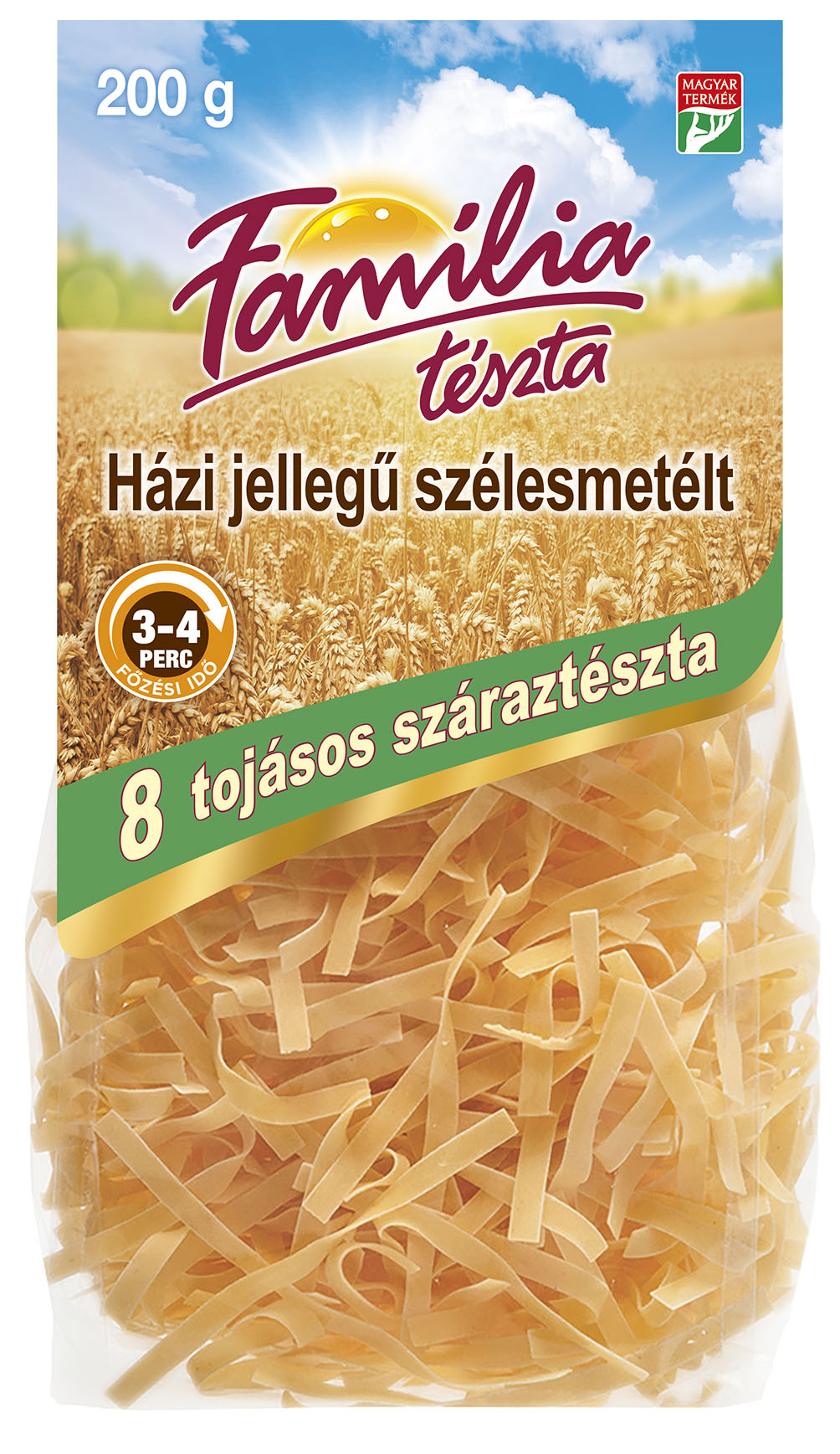8 tojásos Házi jellegű szélesmetélt száraztészta 200 g